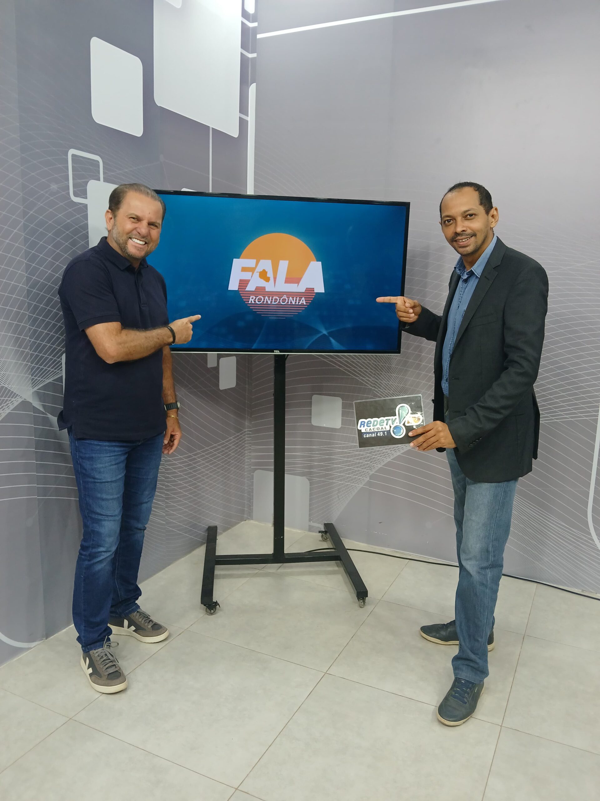 Agradecimento ao Deputado Cirone Deiró pela Participação no Programa “Fala Cacoal 2ª Edição”